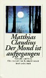 Beliebte Dokumente zu Matthias Claudius  - Das Abendlied